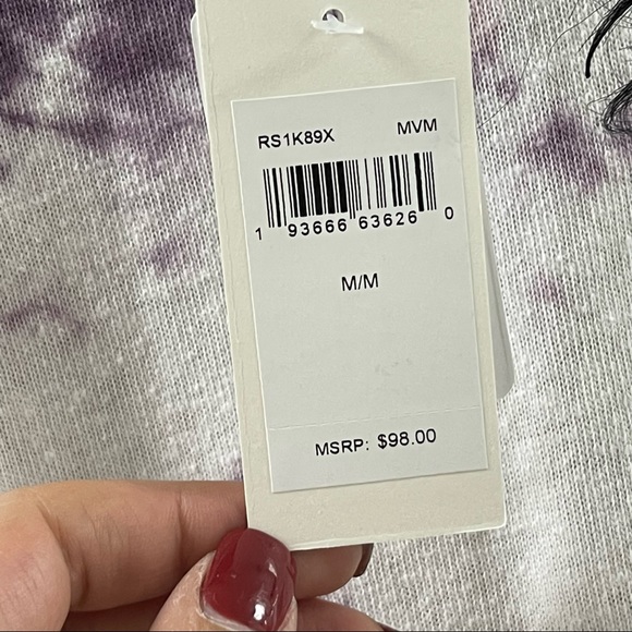 NWT $100 TIE DYE SWEATSHIRT - Picture 2 of 7